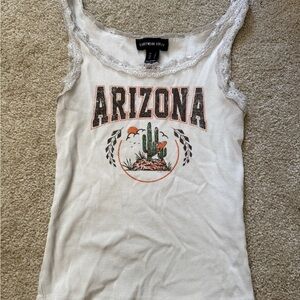 Streetwear Society White Arizona Cactus Tank Top